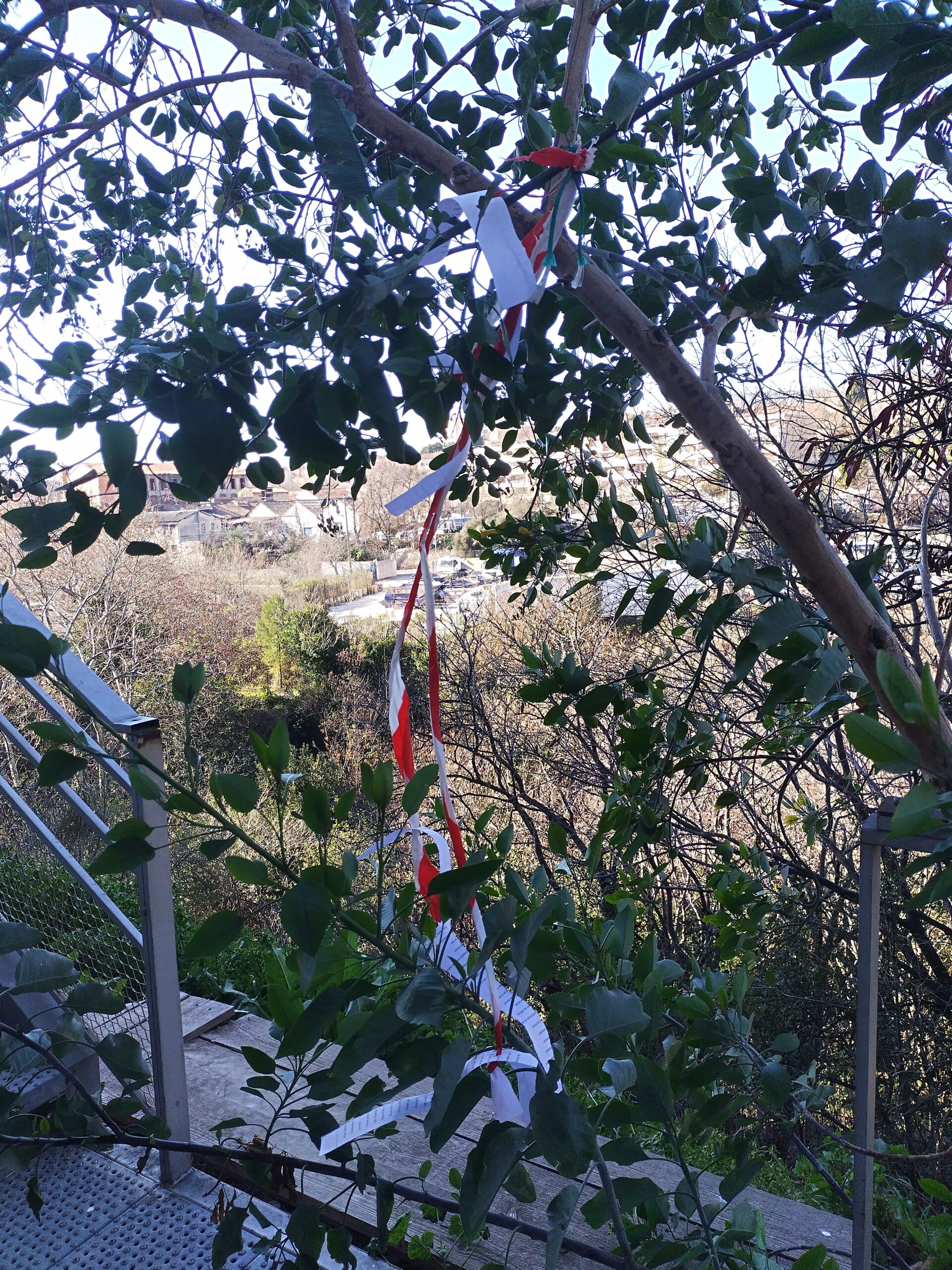 L’arbre à mots et sons (pour la scénographie)